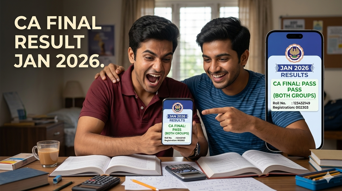 ICAI CA Final Result January 2026 - Check at icai.nic.in